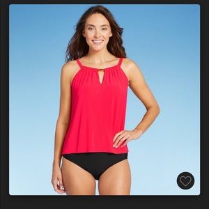 Ladies Swim Top - Bright Pink